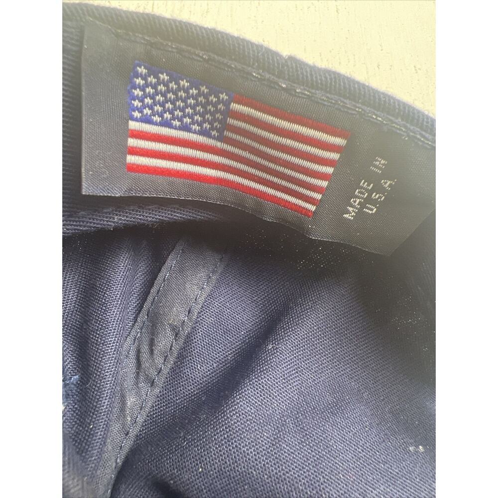 50th ANNIVERSARY OF THE KOREAN‎ WAR Navy Blue Snapback Hat MADE IN USA - Picture 8 of 9